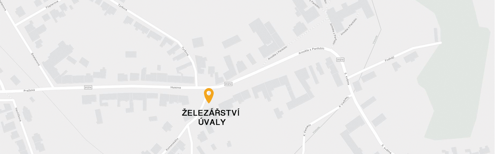 mapa Uvaly new